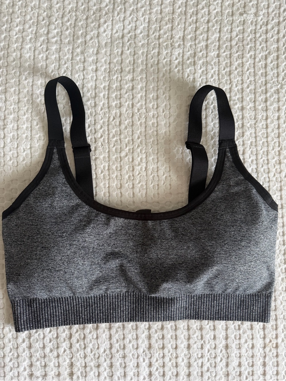 Vitality Black and Grey sports bra
